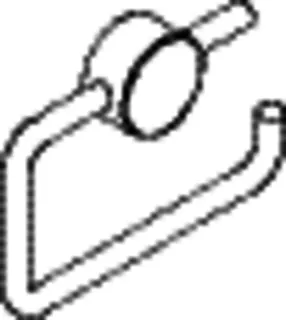 HEWI WC-Papierhalter System 815 Edst., schwarz matt schw tiefmatt – Bild 4