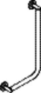 HEWI Winkelgriff,d:32, A1:600, W1:300, links, plvb schw tiefmatt – Bild 4