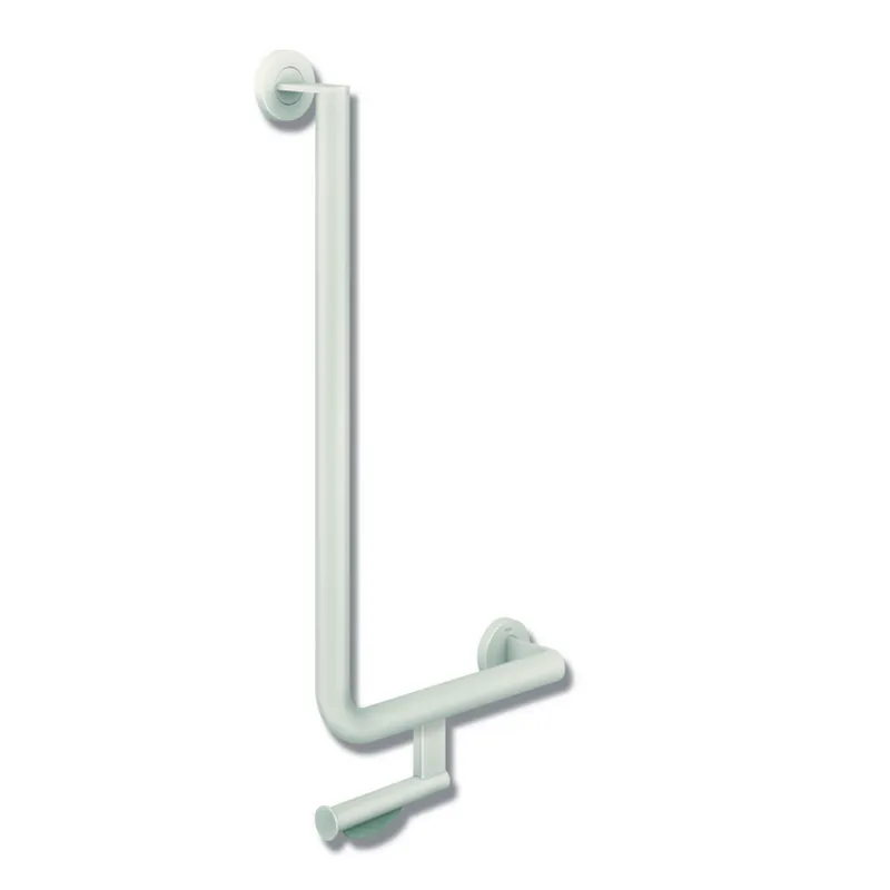 HEWI Winkelgriff, d:32/32, PRH, A1:600, W1:300, links, plvb weiß tiefmatt