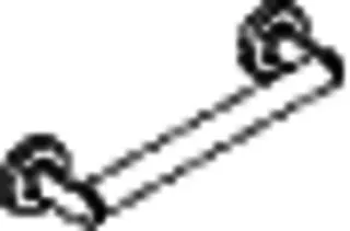 HEWI Haltegriff, d:32, L:300mm, plvb dgrau tiefmatt – Bild 4