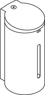 HEWI Elektronischer Desinfektionsmittel- und Seifenspender, 650 ml, Edst. matt – Bild 5