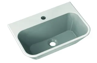 HEWI Waschtisch, B:510mm, T:350mm, 1HL, weiß a.