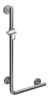 HEWI Winkelgriff m.Br.H.in 98, AM1:900, W1:400, d:33, Kst., chromoptisch besch. – Bild 2