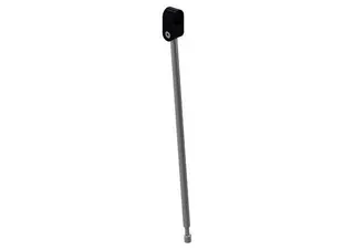 HEWI Bodenstütze f.SK-Griffe 801.50., L:527mm, Edst., Anb. farbig reinweiß – Bild 2
