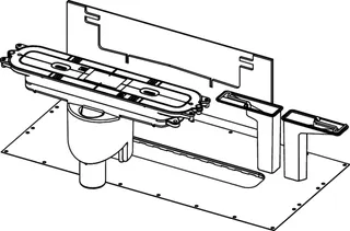 TECEdrainprofile Ablauf "senkrecht", DN 50, Ablaufleistung 1,37 l/s – Bild 2