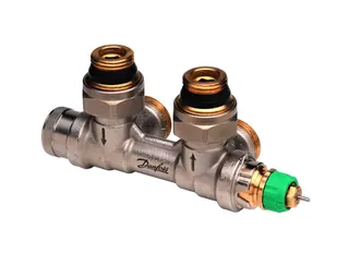 Danfoss dyn. VHS-DV Fühler rechts Eck, Ventileinsatz im VL für Heizkörper mit 1/2"