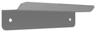 CONTI+ Seifenschale 40 15X220X65mm Edelstahl für Wandaufbau