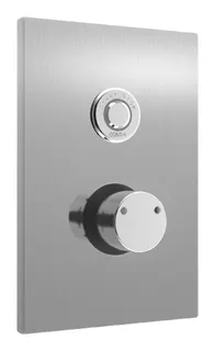 CONTI+ CONGENIAL FIT el. PZ Dusche Netz FM eckig Thermost. Edelst. DN15 – Bild 2