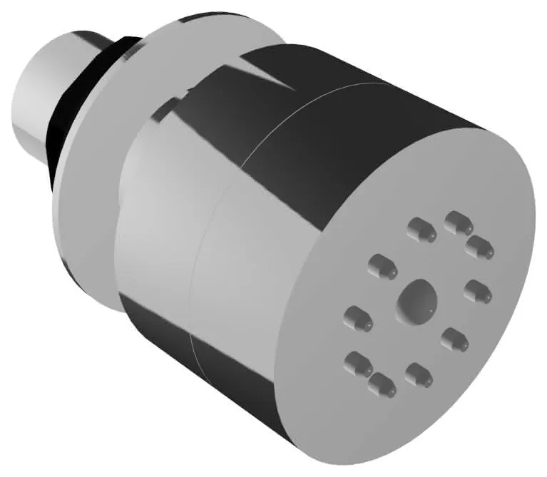 CONTI+ CONWELL Seitenbrausekopf Chrom DN15