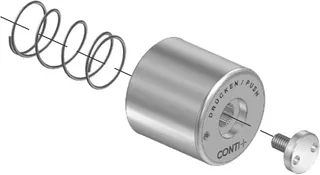 CONTI+ Druckknopf Ölhydraulik mit Feder und Kappe