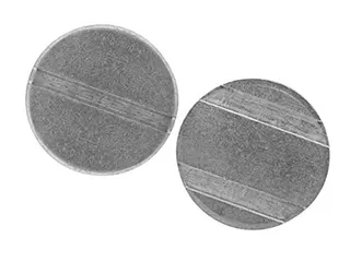 CONTI+ Wertmarken für CONCASH 2.0 26 mm mit Loch ohne Prägung (VE=100 St)