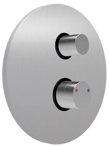 CONTI+ CONGENIAL FIT Dusche UP W-hyd. FM rund Thermost. Edelst. DN15