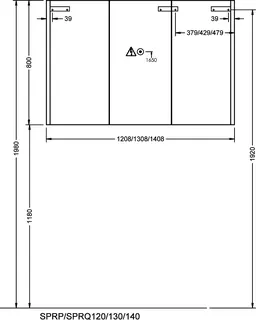 sanibel-Spiegelschrank 2.0 FLEX SPRP130R LED 1308x800mmx165mm verspiegelt – Bild 3