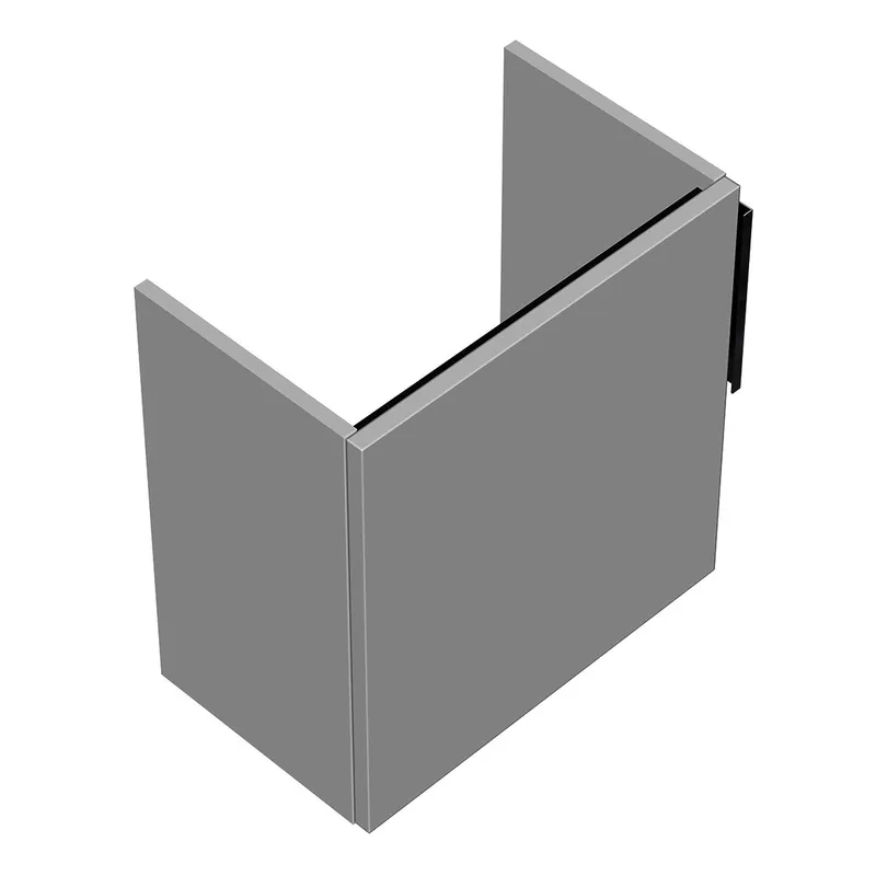 sanibel-Waschtisch-Unterbau 2.0 FLEX WXNR049L 490mm breit 1 Tür links Weiß Matt