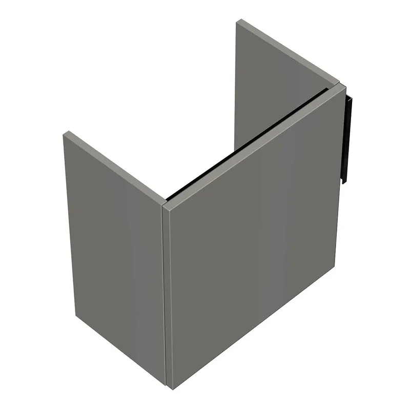 sanibel-Waschtisch-Unterbau 2.0 FLEX WXNR049L 490mm breit 1 Tür links Weiß Glänzend