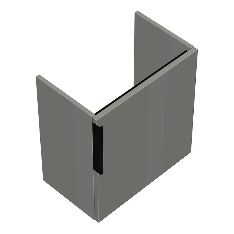 sanibel-Waschtisch-Unterbau 2.0 FLEX WXNR049R 490mm breit 1 Tür rechts Weiß Glänzend