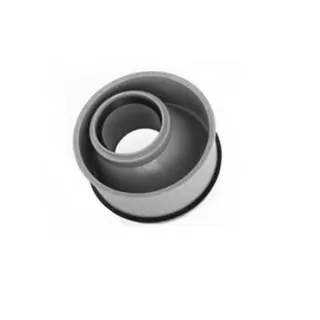 Abwasserinnenreduzierstück für HT und KG Rohr, von 110 mm auf 50 mm