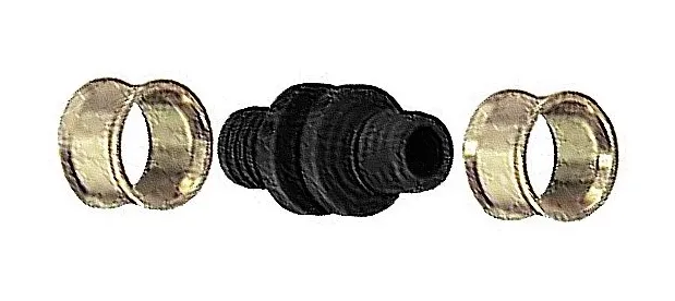 TECEfloor Druckhülsenkupplung für Flächenheizungsrohr 16x16mm