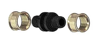 TECEfloor Druckhülsenkupplung für Flächenheizungsrohr 16x16mm