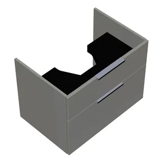 sanibel-Waschtisch-Unterbau 2.0 FLEX WXNT070 700mm breit Schubl/Auszug Weiß Glänzend