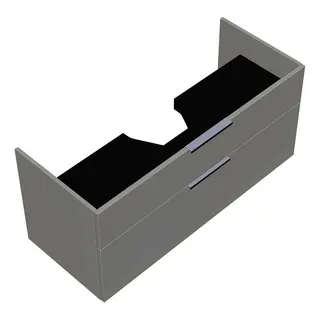 sanibel-Waschtisch-Unterbau 2.0 FLEX WXNT115 1150mm breit Schubl/Auszug Weiß Glänzend