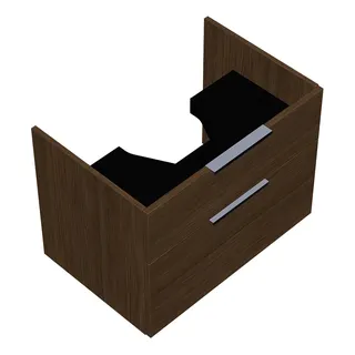 sanibel-Waschtisch-Unterbau 2.0 FLEX WXNV070 700mm breit Schubl/Auszug Eiche Cashmere