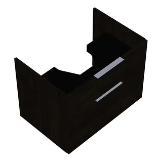 sanibel-Waschtisch-Unterbau 2.0 FLEX WXNV070 700mm breit Schubl/Auszug Marone Trüffel