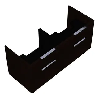 sanibel-Waschtisch-Unterbau 2.0 FLEX WXNX115 1150mm 2 Schubl/2 Auszüge Eiche Rost