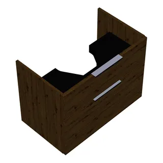 sanibel-Waschtisch-Unterbau 2.0 FLEX WXNZ070 700mm breit Schubl/Auszug Eiche Urban