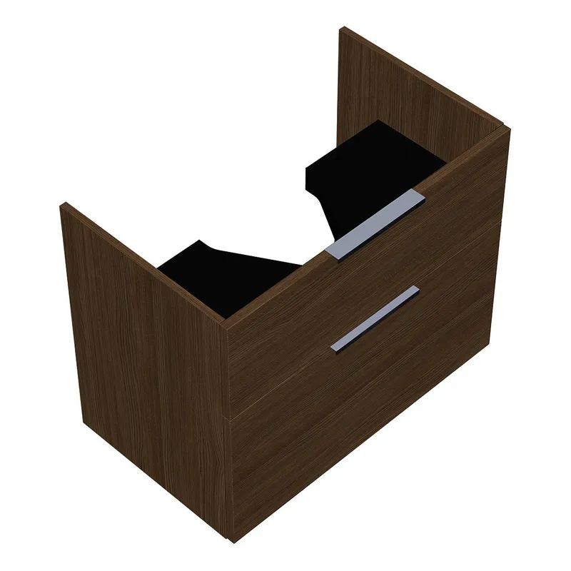 sanibel-Waschtisch-Unterbau 2.0 FLEX WXPF075 750mm breit Schubl/Auszug Eiche Cashmere