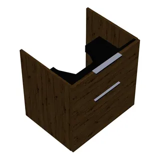 sanibel-Waschtisch-Unterbau 2.0 FLEX WXPV060 600mm breit Schubl/Auszug Eiche Urban