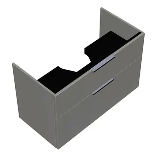 sanibel-Waschtisch-Unterbau 2.0 FLEX WXPV095 920mm breit Schubl/Auszug Weiß Glänzend