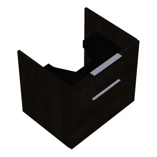 sanibel-Waschtisch-Unterbau 2.0 FLEX WXGT057 570mm breit Schubl/Auszug Marone Trüffel