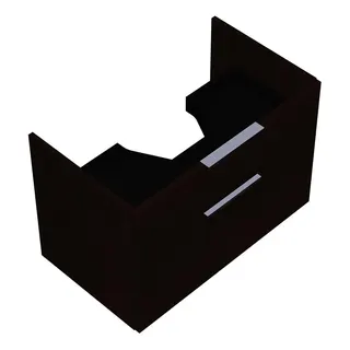 sanibel-Waschtisch-Unterbau 2.0 FLEX WXGT077 770mm breit Schubl/Auszug Eiche Rost