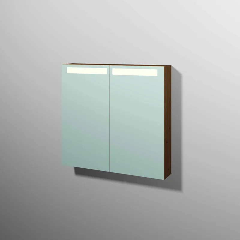 sanibel 5001 Spiegelschrank SD51285 800x746x149mm Eiche-Natural