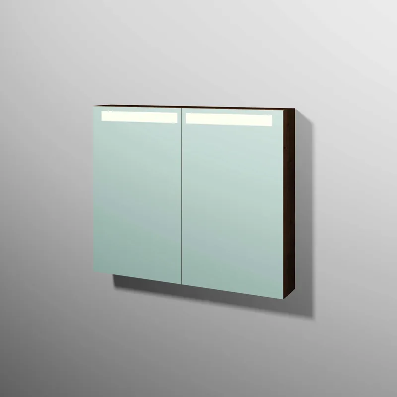 sanibel 5001 Spiegelschrank SD51350 900x746x149mm Eiche-Tabak