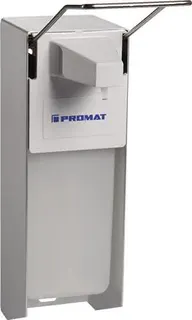 Desinfektions- u.Spender H165xB95xT290ca .mm ABS m.Hebel weiß 1l PROMAT