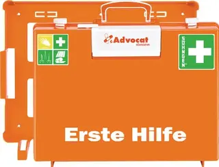 Erste Hilfe Koffer Advocat B400xH300xT15 0ca.mm orange SÖHNGEN