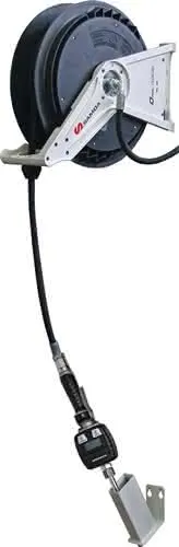 Schlauchaufroller Set 506 f.Frischöl,Frostschutz u.Wasser L.15m