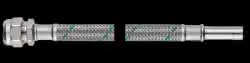 NEOPERL NEOFLEX Panzerschlauch DN8 Quetschv x Rohrst,3/8"/10mm x 10mm 100cm