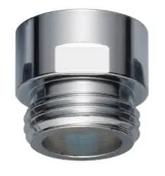 NEOPERL PCR Mengenregler für Duschen verchromt/weiss, 1/2" x 1/2" 8 l/min