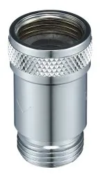 NEOPERL Rückflussverhinderer-Nippel verchromt/IG x AG, 3/8" x 3/8" DW15
