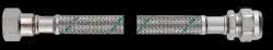 NEOPERL NEOFLEX Panzerschlauch DN8 m. VS IG x Quetschverschr., 3/8" x 10mm 30 cm