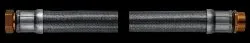 NEOPERL TECHLINE NT Panzerschlauch DN40 IG x AG, 1 1/2" x 1 1/2" 50 cm
