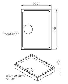 sanibel-Wannenträger für SCALIDO Stahl- Duschfläche 1200x800mm – Bild 2