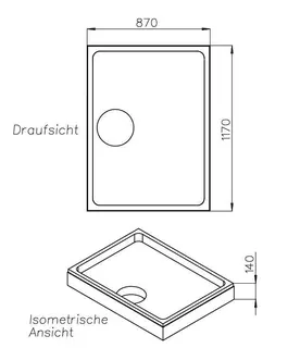 sanibel-Wannenträger für SCALIDO Stahl- Duschfläche 1200x900mm – Bild 2