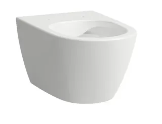SCALIDO-Wand-Tiefspül-WC spülrandlos mit SCC Ausl. 540mm verdeckte Befest. weiß