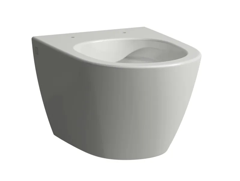 SCALIDO-Wand-Tiefspül-WC kurz mit SCC Ausl. 490mm spülrandl. verd. Befest weiß
