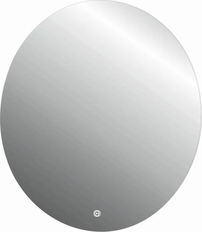 SCALIDO-Leuchtspiegel LED-SCR2 rund mit Hintergrundbel./Lichtw./Schalter 450mm