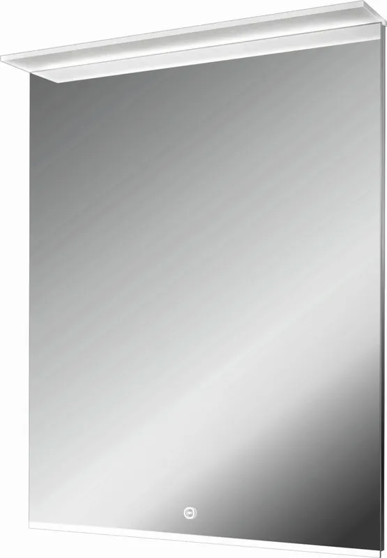 SCALIDO-Leuchtspiegel LED-SCGS Glassegel Brillantmod/Lichtw/Schalt 600x800x100mm